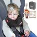 SANDINI SleepFix S Children Safety pillow - head support car/ bicycle - Complete set basic BLACK- incl. FREE BAG