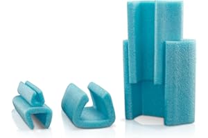 PE-Schaumfolienprofil Eckprofil Schaumprofil Eckenschutz Kantenschutz 100% Recyclingmaterial (Profil - Ufix-80 mm, 10, Meter)