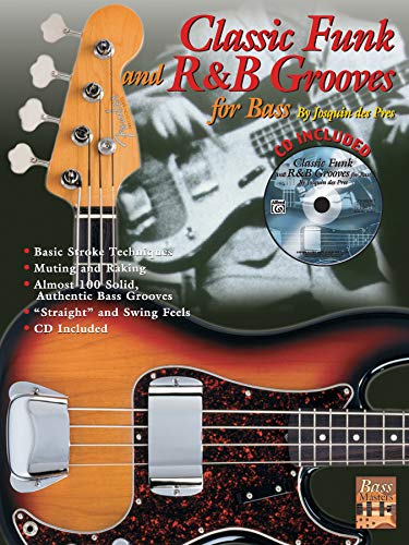 Classic Funk and R&B Grooves for Bass livre