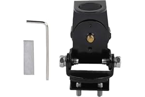 Estink Staffa di montaggio per regolabile, radio CB per veicoli montaggio radio mobile, con cuscinetto antigraffio, rotazione a 180°, supporto per autoradio