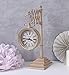 Produktbild Industrie Tischuhr im Bauhausstil Loft Uhr mit Scherenarm Antik Look PALAZZO EXCLUSIVE