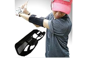 Aide à la formation de golf, attelle de coude de golf, entraîneur de swing de golf Aides à la formation de coude Aide de formateur de swing de golf Formation de swing de golf pour débutants avec notif