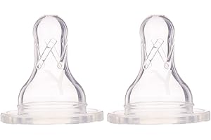 DR BROWN'S NATURAL FLOW Dr Browns Y-Cut Silikon schmale Optionen + Nippel