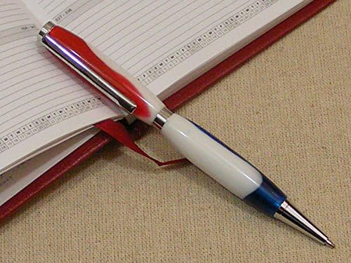 hand turned acylic ballpoint pen , handmade