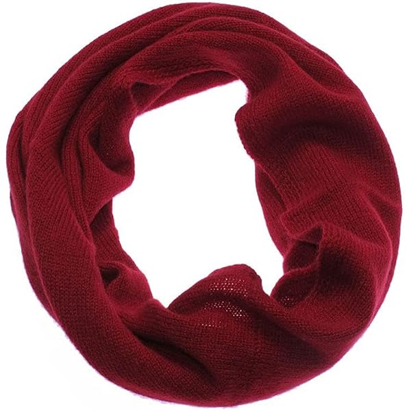 Love Cashmere Sciarpa Infinity Uomo In Puro Cashmere 6 Strati, Lavorata A Mano In Scozia, Nero, 24x162 Cm