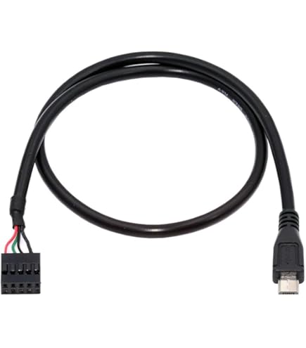 6,59€ Lot De 2 Câbles De 2 Mètres Micro USB Vers USB A Coudés INIU