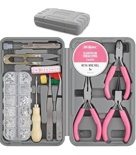 Kit Fabrication Bijoux Niupika - Pinces Perles Étui Complet - Débutants Loisirs Créatifs