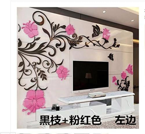 Wall stickers, 3d stereo bedroom, living room, acrylic TV background wall, sofa creative warm self-adhesive decorative paper painting