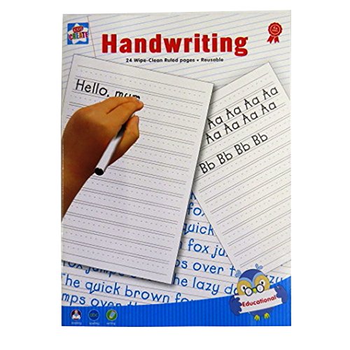 Price comparison product image Handwriting Practice A4 Wipe Clean Book
