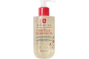 Erborian - Centella Cleansing - Aceite desmaquillante, gel limpiador, bálsamo desmaquillante para el rostro con Centella Asiática - Todo tipo de pieles - Cuidado cosmético coreano