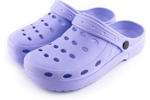 R-ISLAND Clogs Classic,Zuecos de Mujer,EVA,Impermeable,Zuecos para Trabajo,sanidad,Cocina,Piscina,Playa..etc