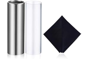 HONGECB 2 sztuki zjeżdżalni do gitary, zjeżdżalni pod szyję do basu gitary, przeciwbolesny ochraniacz kostek osłona na gitarę slajd szkło i gitara stalowa zjeżdżalnia dla początkujących i profesjonalistów.