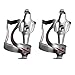 Produktbild BV Fahrrad-Flaschenhalter, Wasserflaschenhalter, Trinkflaschenhalter, Getränkehalters, Bike Aluminum Water Bottle Cage Holder für Mountainbike, Rennrad, Fahrräder (Silver Pair)