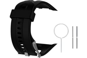 Muovrto Bracelet pour Garmin Forerunner 10,Bracelet Remplacement en Silicone pour Garmin Forerunner 15