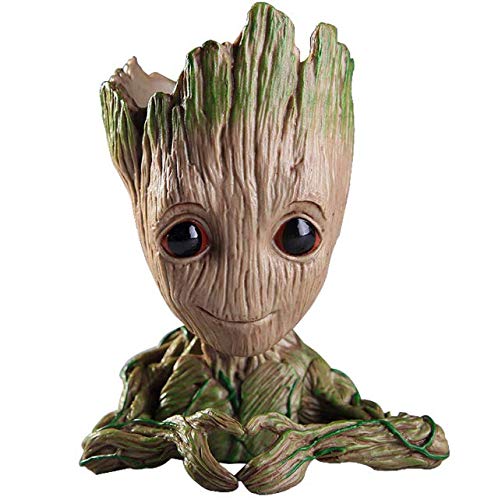 Preisvergleich Produktbild Blumentopf / Stiftehalter mit Zeichentrickfigur, Geschenke für Kinder, Geschenkidee für Kinder zu Weihnachten