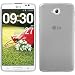 Produktbild PhoneNatic Case für LG G Pro Lite Dual Hülle Silikon weiß transparent + 2 Schutzfolien