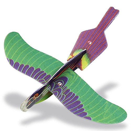 16 x HC-Handel 915737 Styropor Vogel 20 cm Styroporvogel