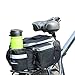 Produktbild Fafada Multifunktions Fahrrad Radfahren MTB Gepäckträgertasche Outdoor Gestell Schulter Reise 10L Schwarz