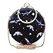 Produktbild HCMONSTER Tragbare Banketttasche für Frauen Silk Runde Frauen Umhängetaschen Schwalben Drucken Damen Abend Party Kette Handtasche Berühmte Designer Bankett Handytasche