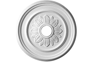 STAR HOME HOMESTAR Stuckrosette / Deckenrosette Flora, Durchmesser 52 cm, 25250