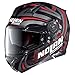 Produktbild Nolan N87 LEDLIGHT Integralhelm Motorrad Polycarbonat n-com - glänzend schwarz rot Größe M