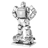 Maqueta de metal con forma del Transformer Bumblebee
