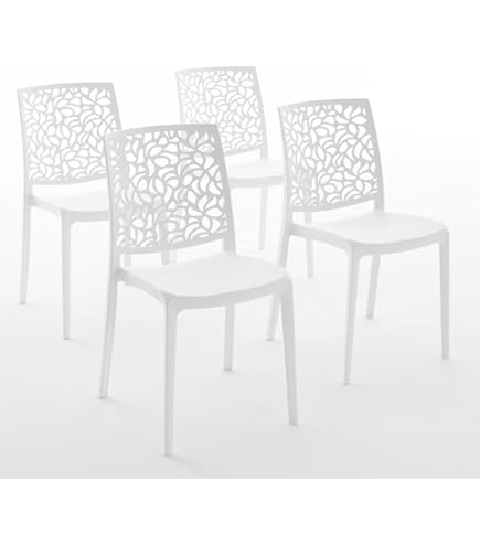 SOHO - Lot de 4 Chaises en Velours Plissé - Pieds en acier doré - Avec