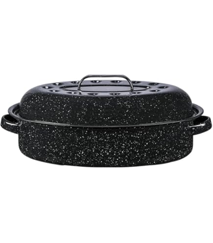 Aazon | Graniteware 0509 Roaster / Cocotte à Enfourner 46 x 31 c
