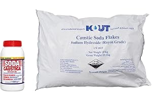 Marten 18597 soude caustique à copeaux, 1 kg