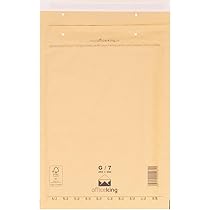 100 Buste A Bolle 7.25x12 Pollici - Qualità #1 USA Kraft, Per - Foto 8