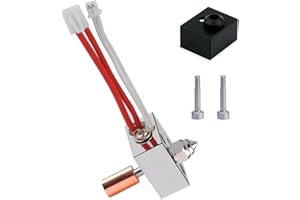 BZ 3D Sprite Extruder/Pro Ender 3 S1 Hotend Kit,Heatbreak Bimetálico,Boquilla Cobre Chapado 0.4mm,Bloque Calentador,para Ender 3 S1,S1 Pro,S1 Plus,CR10 Smart Pro Hotend,300 ℃.