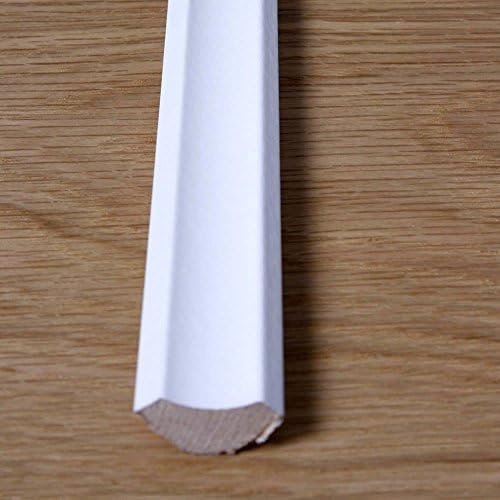 White Wood Effect Laminate Flooring Beading / Edging, 36m pack length (15 x 2.4m lengths). *FREE DELIVERY* to UK Mainland Addresses.