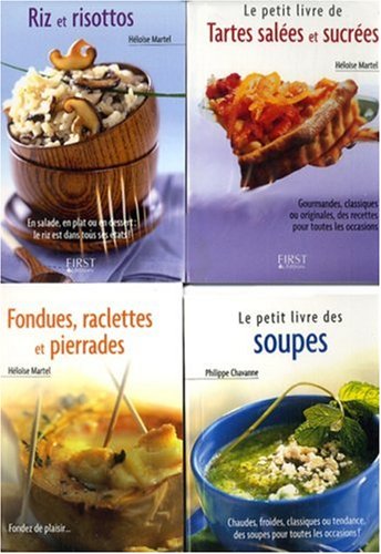 Download Le petit coffret Cuisine d'hiver ! : Pack en 4 volumes : Fondues, raclettes et pierrades ; Tartes salées et sucrées ; Riz et risottos ; Le petit livre des soupes Download Le petit coffret Cuisine d'hiver ! : Pack en 4 volumes : Fondues, raclettes et pierrades ; Tartes salées et sucrées ; Riz et risottos ; Le petit livre des soupes