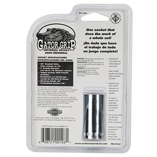Gator Grip Steckschlüssel Multi Funktions Handwerkzeuge Gator Grip Universal Reparatur Werkzeuge 7-19mm - 2