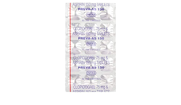 Preva As 150 Strip Of 15 Tablets Amazon In Health Personal Care
