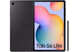 SAMSUNG Galaxy Tab S6 Lite - Tablet de 10.4” (WiFi, Procesador Exynos 9611, 4 GB RAM, 128 GB Almacenamiento, Android 10), Color Gris, Versión española
