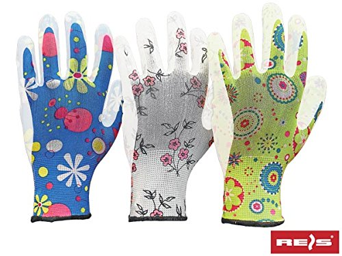 12 Paar Damen designer Floral Garten-Allgemeine Frauen arbeiten Handschuhe von A.J.S. Workwear LTD