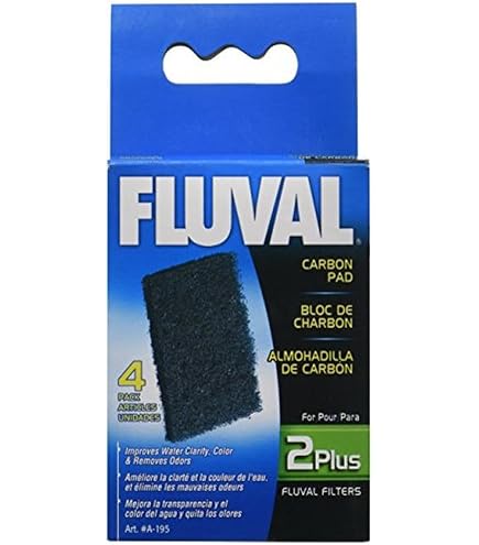 LTWHOME Filterschwämme Für Fluval 2 Plus Filter – 200 Stück, Polyester, Größe 106,5 X 65 X 10 Mm