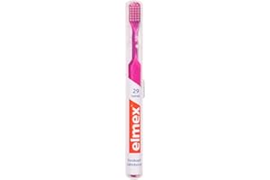 ‎ELMEX ELMEX 29 Toothbrush in Case 12 Pieces (Pink, Manual, Toothbrush)