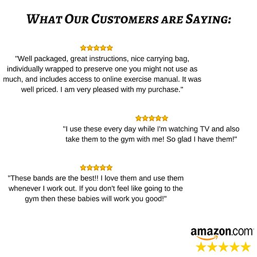 Sport2People Fitnessbändern Loop Set für physikalische Therapie. Elastikband für Sport, Bewegung, Fitness. Resistance bands aus Naturlatex. Trainingsband zum Dehnen und anstrengende Krafttraining - 7