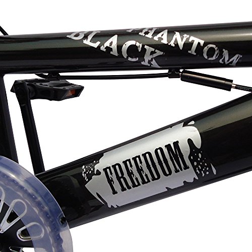 Jago BMX Fahrrad „BlackPhantom“ 20 Zoll Rad / Bike, 360°-Rotationslenker, 4 Pegs, Freestyle-Gabel - 3