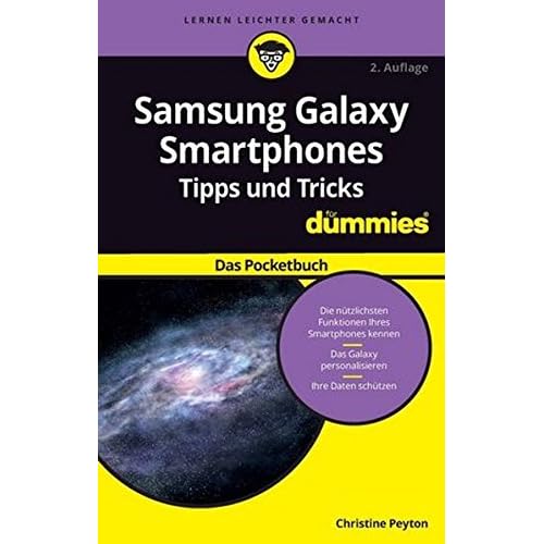 [PDF] Download Samsung Galaxy Smartphone Tipps und Tricks für Dummies: Das Pocketbuch Kostenlos