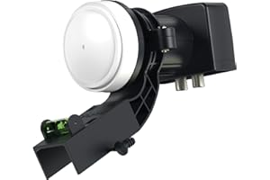 Labgear Universal Twin 2 Output LNB for SKY HD/Freesat HD TV KU Band Satellite Receiver with MK4 Bracket