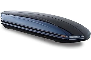 ‎VDP Dachbox 460 Liter Auto-Dachkoffer abschließbar schwarz VDP-MAA460