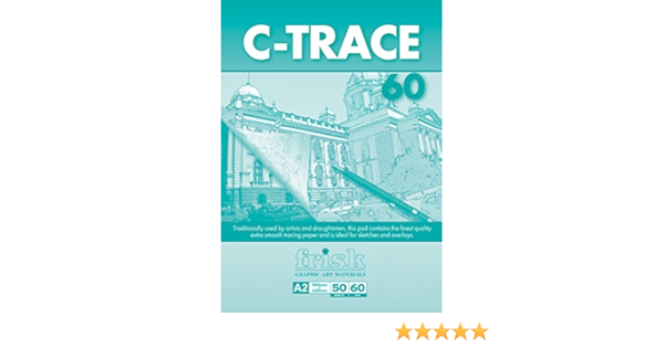 60 G M Durchsichtig Frisk C Trace Pauspapier Transparentpapier Com Spielzeug