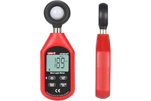 Aukson Q77C Digitaler Luxmeter mit LCD-Bildschirm – Präziser Lichtmesser für Labor, Büro & Industrie, mit Bluetooth-Technologie