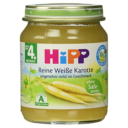Preisvergleich Produktbild Hipp Reine weiße Karotte, 125g - Bio