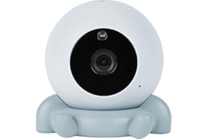 Babymoov videocamera aggiuntiva wireless per baby monitor video YOO Roll - Batteria ricaricabile - Autonomia 8 ore - Qualità a infrarossi - Portata 300 m - Garanzia a vita