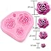 Price comparison product image Hengsong Rose Flower Silicone Mould Cake Topper Decoration Fondant Fimo Chocolate Mold