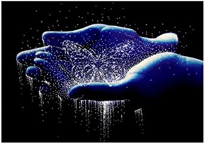 GbaoY 5D DIY Diamond Painting Kits, Crystal Embroidery Cross Stitch Rhinestone Embroidery Drawing Art for Craft Home Wall Decor, 11.8*15.7 Inch (Butterfly)